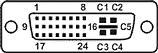 24+5 PIN DVI FEMALE